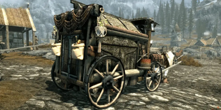 Mod Kereta Kuda Skyrim Baru: Fitur Camping Lengkap untuk Petualang!