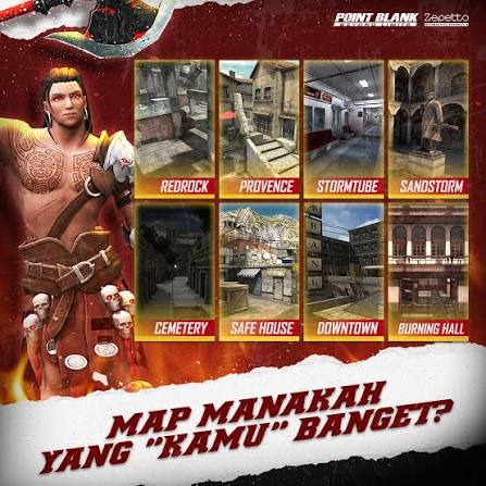 Map Terbaik Point Blank untuk Melatih Kemampuan Aim